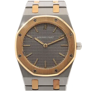 【2025年08月】オーデマピゲ ロイヤルオーク 6303_789 ステンレススチール+イエローゴールド 33mm グレー 中古品
