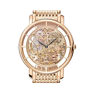 【2023年05月】パテックフィリップ カラトラバ 5180_1R-001 ローズゴールド 39mm スケルトン 未使用品