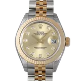 ロレックス デイトジャスト 279173G シャンパン ステンレススチール+イエローゴールド 28mm