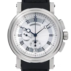 【2025年09月】ブレゲ マリーン 5827BB_12_5ZU ホワイトゴールド 42mm シルバー 中古品