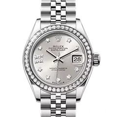 ロレックス デイトジャスト 279384RBR シルバー 新品