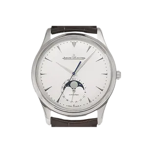 【2022年01月】ジャガー・ルクルト マスター Q1368420 ステンレススチール 39mm シルバー 中古品