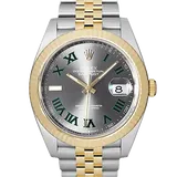 ロレックス デイトジャスト 126333 スレート ステンレススチール+イエローゴールド 41mm