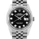 ロレックス デイトジャスト 126234G ブラック 36mm ステンレススチール+ホワイトゴールド