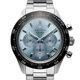 ゼニス クロノマスター 03.3105.3600/52.M3100 アクアブルー ステンレススチール 41mm
