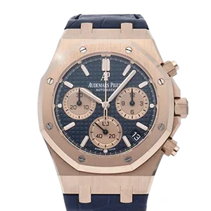 【2023年02月】オーデマピゲ ロイヤルオーク 26239OR.OO.D315CR.01 ピンクゴールド 41mm ブルー 中古品