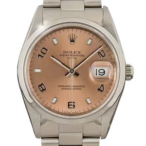 【2023年06月】ロレックス オイスターパーペチュアル 15200 ステンレススチール 34mm ピンク 中古品