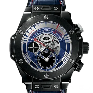 【2023年01月】ウブロ ビッグ･バン 413.CX.7123.LR.EUR16 セラミック 45mm ブルー 中古美品