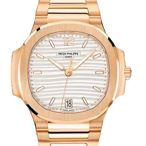 【2022年12月】パテックフィリップ ノーチラス 7118_1R-001 ローズゴールド 35.2mm シルバー 未使用品