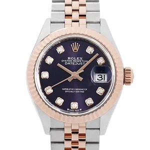 【2024年12月】ロレックス デイトジャスト 279171G ステンレススチール+エバーローズゴールド 28mm オーベルジーヌ 新品