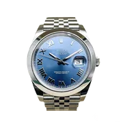 126300 アズーロブルー ステンレススチール ジュビリーブレスレット