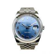 126300 アズーロブルー ステンレススチール ジュビリーブレスレット
