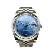 126300 アズーロブルー ステンレススチール ジュビリーブレスレット