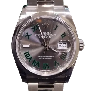 【2025年09月】ロレックス デイトジャスト 126200 ステンレススチール 36mm スレート 新品