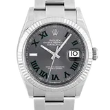 ロレックス デイトジャスト 126234 スレート ステンレススチール 36mm