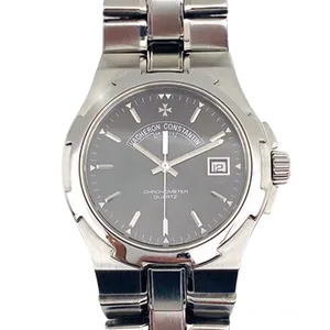 【2025年11月】ヴァシュロンコンスタンタン オーヴァーシーズ 72040_423A-8463 ステンレススチール 37mm ブラック 中古品