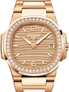 【2022年11月】パテックフィリップ ノーチラス 7010_1R-012 ローズゴールド 32mm ブラウン 未使用品