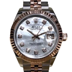 【2025年03月】ロレックス デイトジャスト 279171NG ステンレススチール+エバーローズゴールド 28mm ホワイトシェル 新品