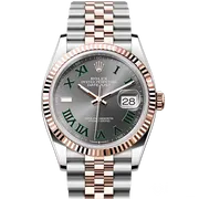 126231 スレートローマン ステンレススチール+エバーローズゴールド ジュビリーブレス 36mm