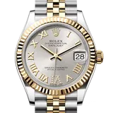 ロレックス デイトジャスト 278273 シルバー ステンレススチール+イエローゴールド 31mm