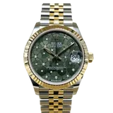 ロレックス デイトジャスト 278273 オリーブグリーン イエローゴールド 31mm