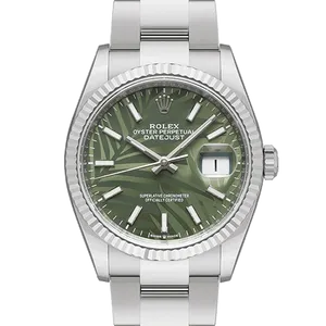 【2022年08月】ロレックス デイトジャスト 126234 ステンレススチール 36mm オリーブグリーン 中古品