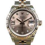 ロレックス デイトジャスト 279171G ロゼカラー ステンレススチール+エバーローズゴールド 28mm