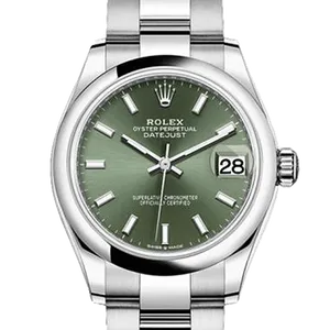 【2024年08月】ロレックス デイトジャスト 278240 ステンレススチール 31mm ミントグリーン 新品