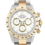 ロレックス デイトナ 116523 ホワイト ステンレススチール+イエローゴールド 40mm