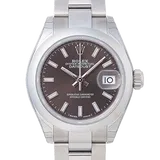 ロレックス デイトジャスト 279160 ダークグレー ステンレススチール 28mm