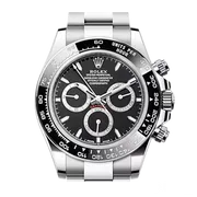 126500LN ブラック ステンレススチール オイスターブレス