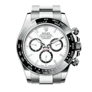 126500LN ホワイト ステンレススチール 40mm