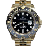 ロレックス GMTマスター2 126718GRNR ブラック イエローゴールド 