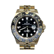 126718GRNR ブラック イエローゴールド ジュビリーブレス