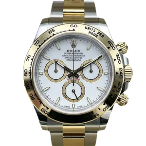 【2025年09月】ロレックス デイトナ 126503 ステンレススチール+イエローゴールド 40mm ホワイト 未使用品