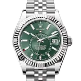 ロレックス スカイドゥエラー 336934 ミントグリーン ステンレススチール+ホワイトゴールド 42mm