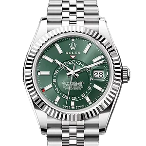 【2024年12月】ロレックス スカイドゥエラー 336934 ステンレススチール+ホワイトゴールド 42mm ミントグリーン 未使用品