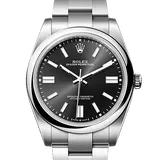 ロレックス オイスターパーペチュアル 124300 ブラック ステンレススチール 41mm