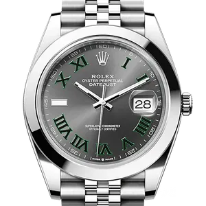 【2024年12月】ロレックス デイトジャスト 126300 ステンレススチール 41mm フルーテッドモチーフ ミントグリーン 未使用品