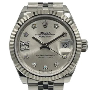 【2024年10月】ロレックス デイトジャスト 279174G ステンレススチール+ホワイトゴールド 28mm シルバー 新品