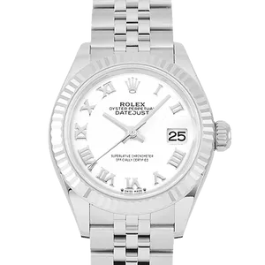 【2024年11月】ロレックス デイトジャスト 279174 ステンレススチール+ホワイトゴールド 28mm ホワイト 新品