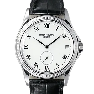 【2024年05月】パテックフィリップ カラトラバ 5115G-001 ホワイトゴールド 35mm ホワイト 中古品