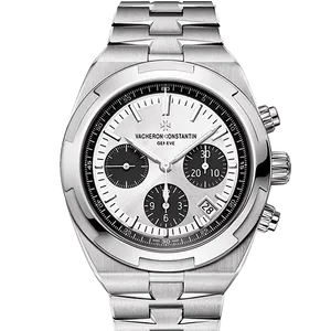 【2025年06月】ヴァシュロンコンスタンタン オーヴァーシーズ 5500V_110A-B686 ステンレススチール 42.5mm シルバー 中古品