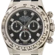 116519G 8Pダイヤ入り ブラック