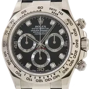 116519G 8Pダイヤ入り ブラック