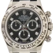 116519G 8Pダイヤ入り ブラック