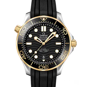 【2023年11月】オメガ シーマスター 210.22.42.20.01.001 ステンレススチール+イエローゴールド 42mm ブラック 中古美品