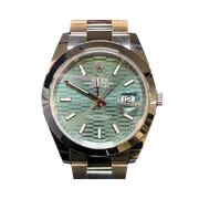 126300 ミントグリーン フルーテッドモチーフ オイスターブレス