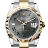 ロレックス デイトジャスト 126233 スレート ステンレススチール+イエローゴールド 36mm