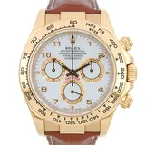 ロレックス デイトナ 116518 ホワイト イエローゴールド 40mm